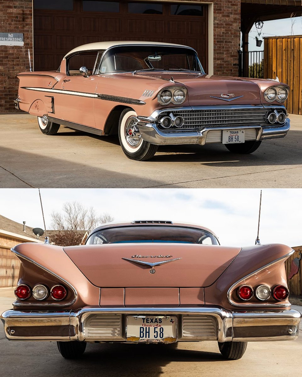 Col2Vintage's tweet photo. 1958 Chevrolet Impala 
Dope or Nope 🤔 https://t.co/GSlZGz6hYm