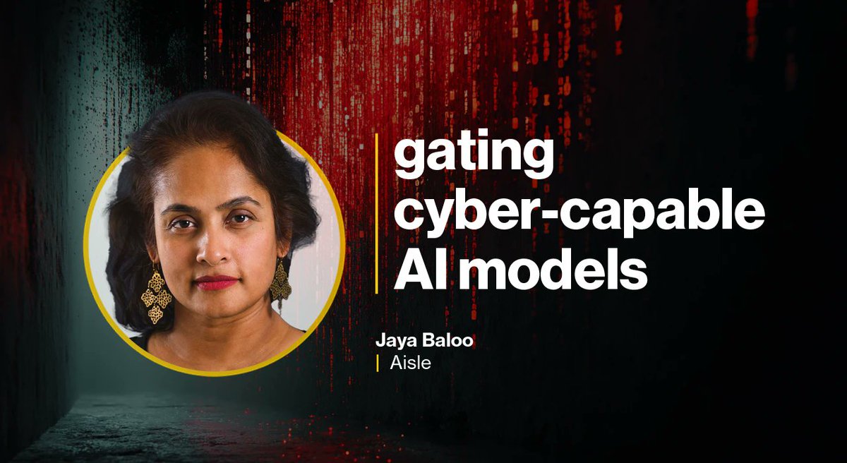 helpnetsecurity's tweet photo. Who pays when you gate cyber-capable AI models? -  https://t.co/cj16XgJB3v - @jayabaloo @AISLE_Inc #CyberSecurity #AISecurity #InfoSec #AIGovernance #ThreatIntel #CISO #CyberSecurityNews https://t.co/59X6YvnzIX