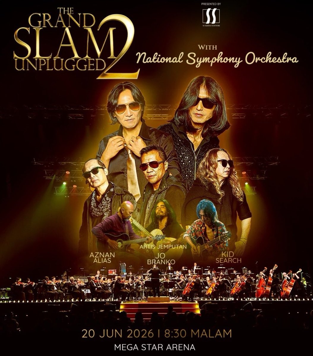 neykehcni_'s tweet photo. WTS / Want to Sell 🎟️
The Grand Slam Unplugged 2 concert tickets.
📍Mega Star Arena
📍20/6/2026 Saturday
📍8.30 PM
📍Two PS1 (side to side)
selling for rm500 for both (ori price RM388 per tix)
📍reason selling : going to EXO concert
interested can dm, thanks 🙏
#SLAM #Zamani https://t.co/BbqoTdpele