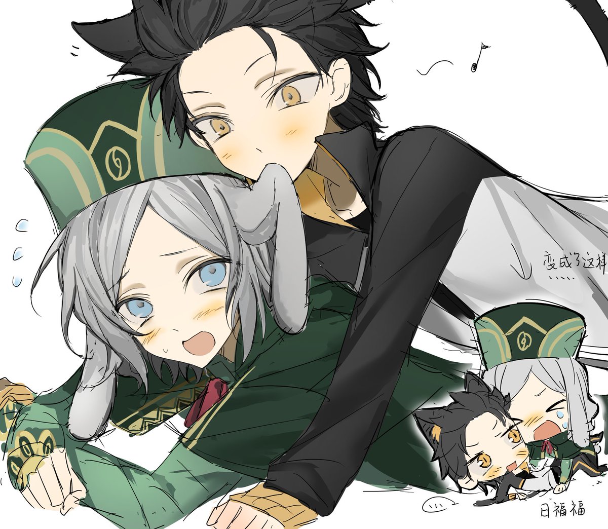 tutou1027's tweet photo. #re0 
奥昴好舒服呀 https://t.co/gfdufELpf6