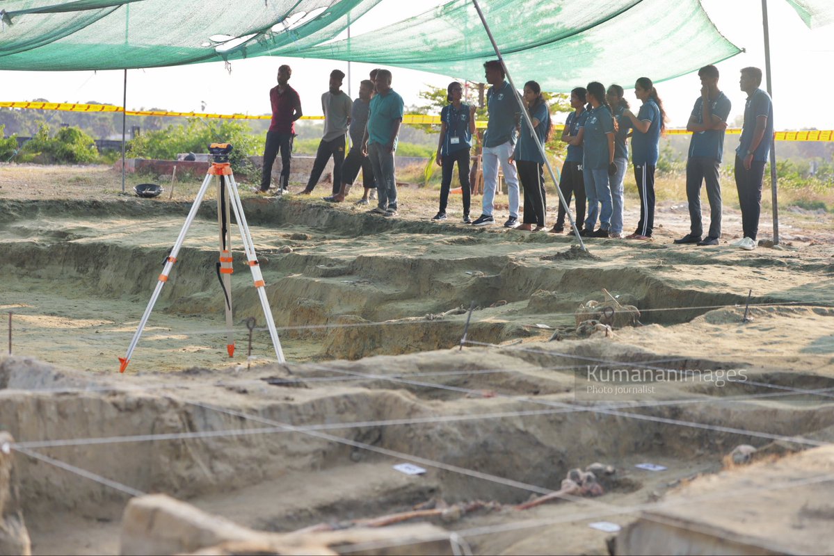 kumanan93's tweet photo. Chemmani Mass Grave Excavation – Phase 3, Day 29

Today, 7 additional human skeletons were cleaned and identified at the Chemmani mass grave excavation site.

With these latest findings, a total of 394 human skeletons have been identified across all three phases of the excavation, while 370 human skeletons have been fully exhumed.

Today’s excavation was carried out by Prof. Raj Somadeva and his archaeological team under the supervision of Jaffna Magistrate S. Lenin Kumar.

#ChemmaniMassGrave