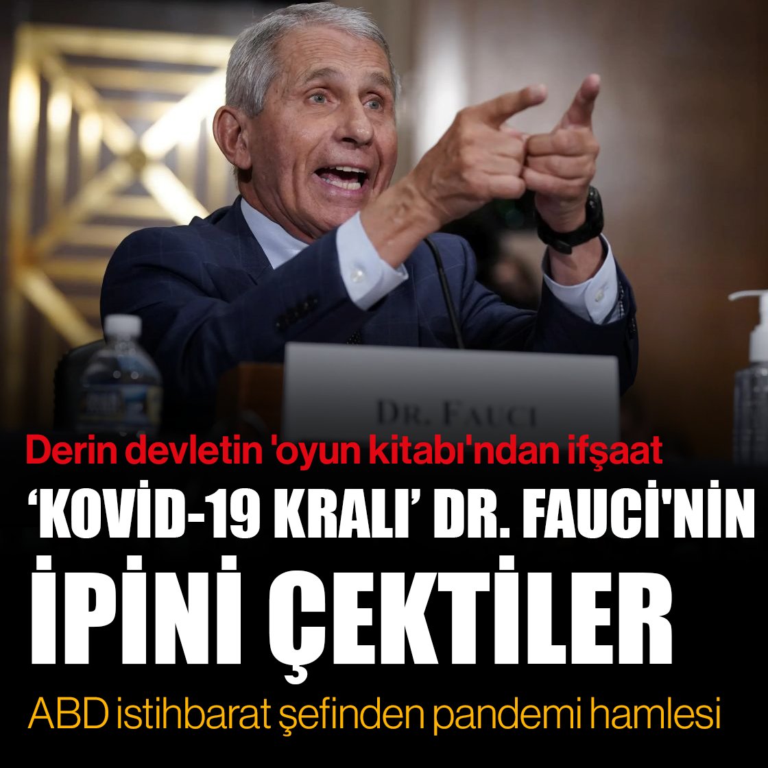 AydinlikGazete's tweet photo. 🔥Haziran sonunda görevden ayrılacak olan ABD istihbarat şefi Gabbard gider ayak yine vurdu

💥KOVİD-19 ve Dr. Fauci belgeleri açıklandı: 'Yalan, sansür, örtbas' 

https://t.co/vboMGOUuKW https://t.co/OIoVLhFFgI