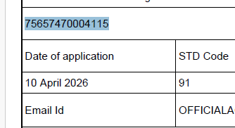 asrf7868's tweet photo. @IncomeTaxIndia NEW TAN Application - Filed on 10/4/26, TAN not yet allocated. Is there any kind of accountability? Why a taxpayer should pay Interest because of your Fault? https://t.co/eJxSYCY8SP