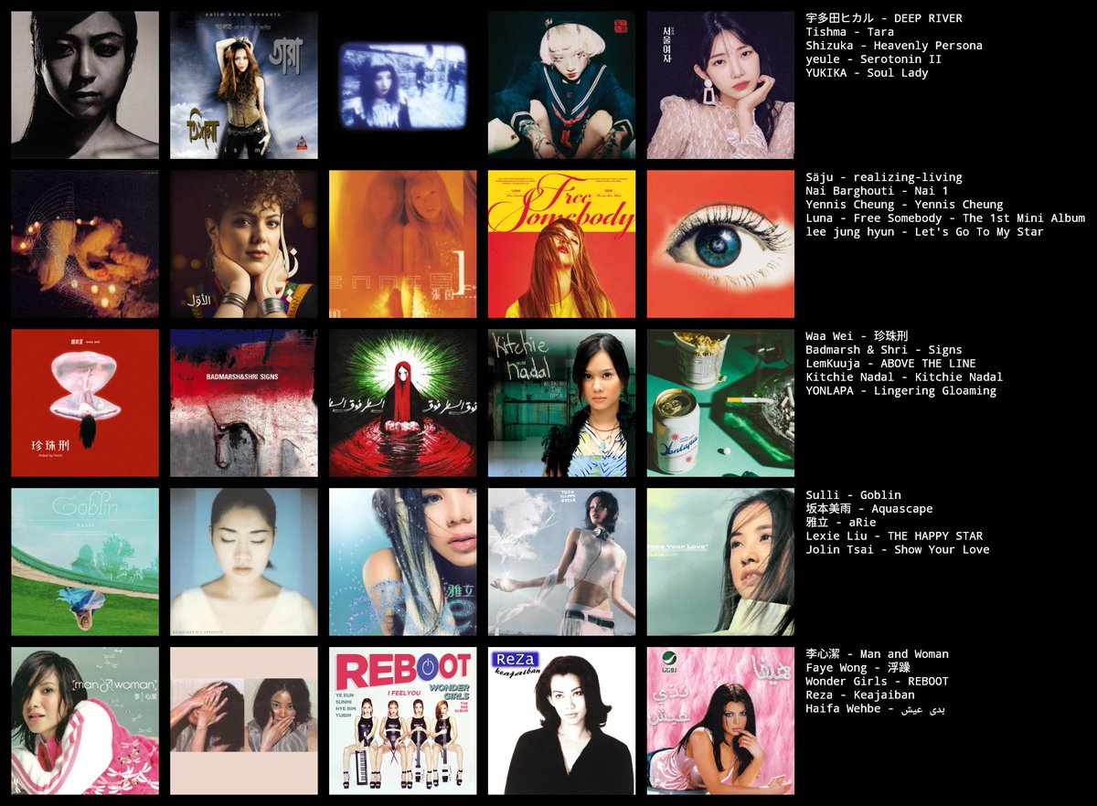 neinmuse's tweet photo. asian albums i think should have already won grammys https://t.co/t5HjdzW43c