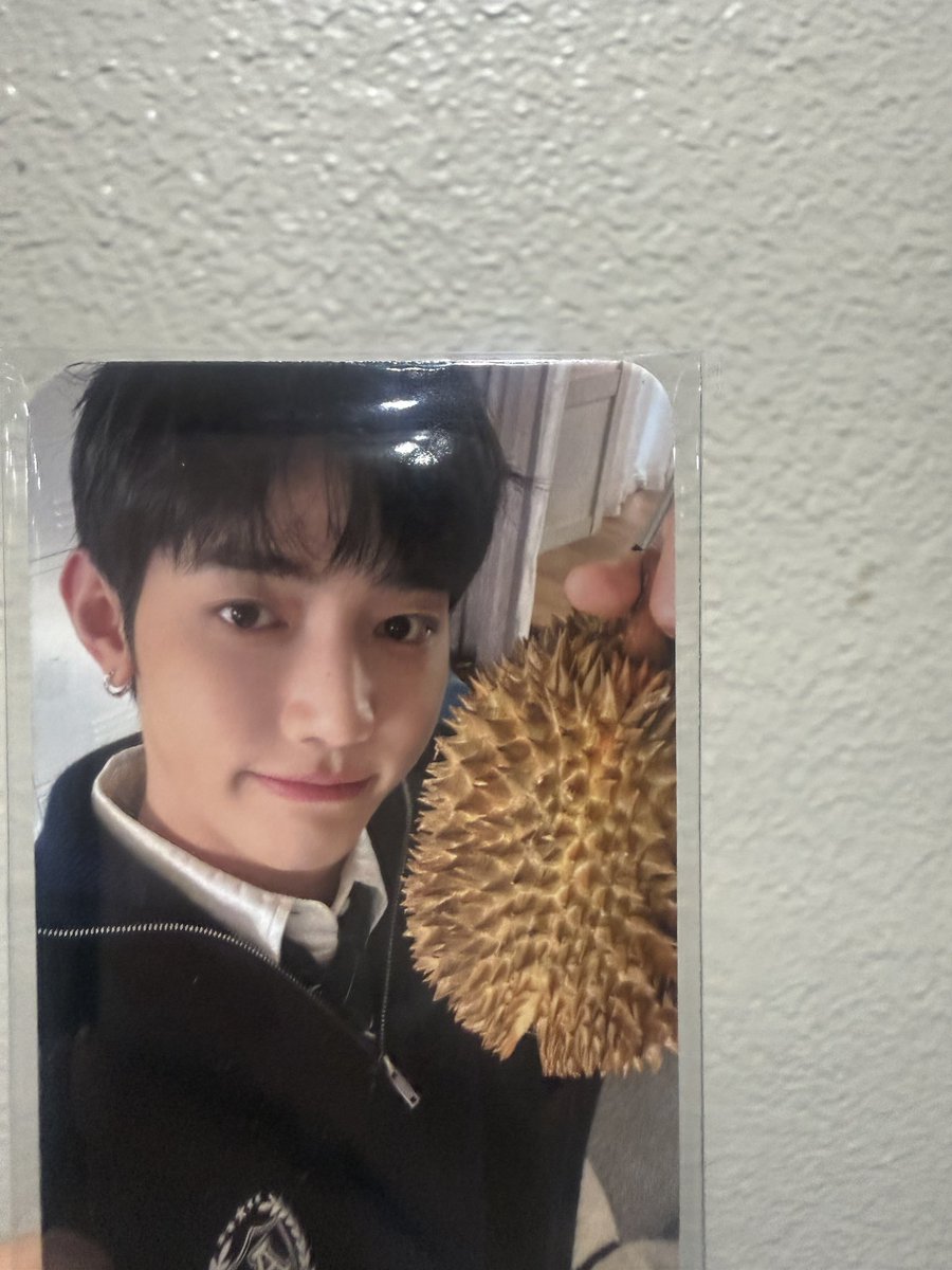 colattie's tweet photo. ZHANG HAO DURIAN PHOTOCARD 😭😭😭😭😭😭 https://t.co/uflIpOdyT2