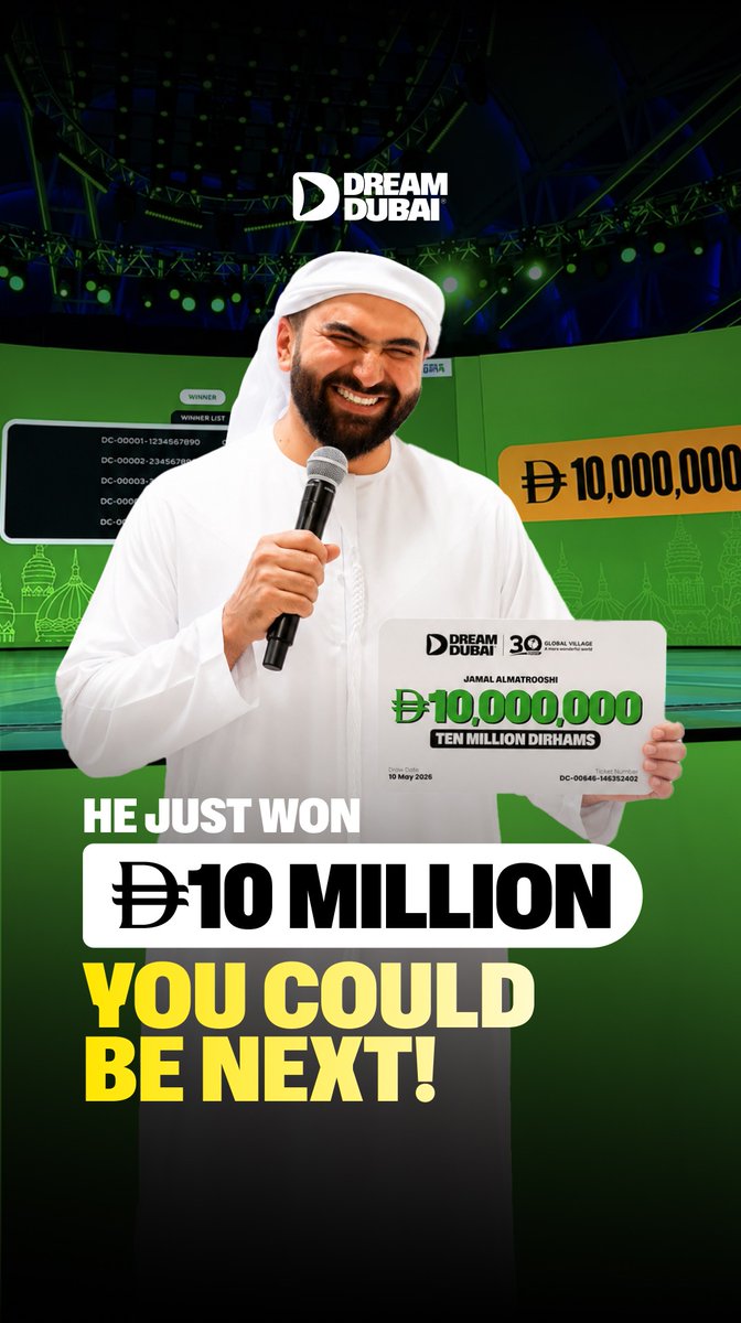 dreamdubaiworld's tweet photo. From AED250 to multi-millionaire status!