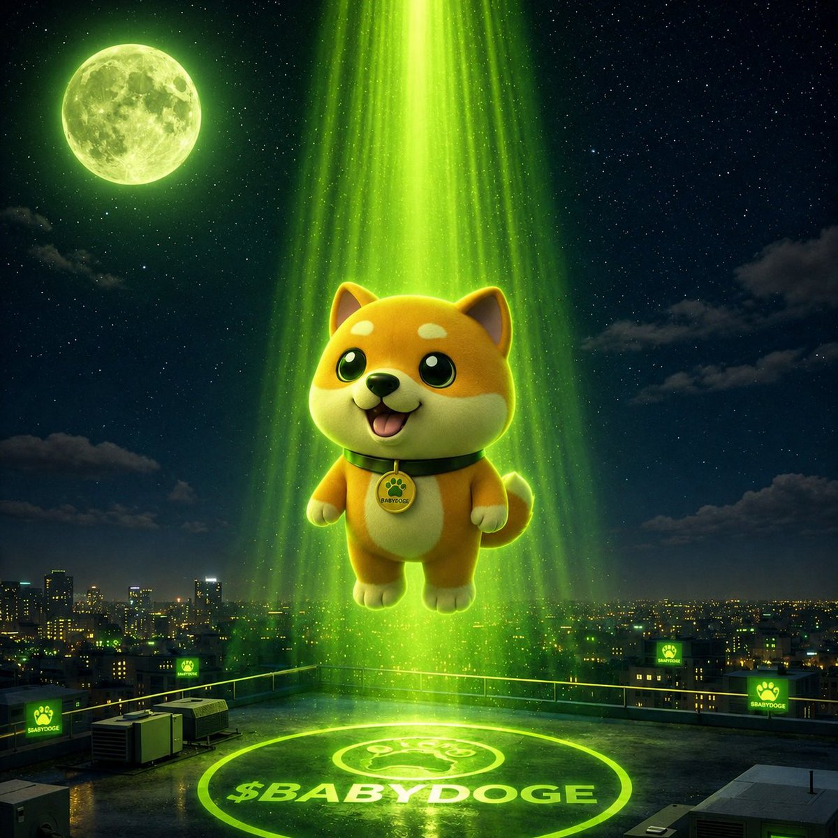 BabyDogeDaily's tweet photo. Spot on! $BABYDOGE is all about seizing those epic opportunities and building the ultimate moon bag! 🌕🚀 https://t.co/vhNZCehole