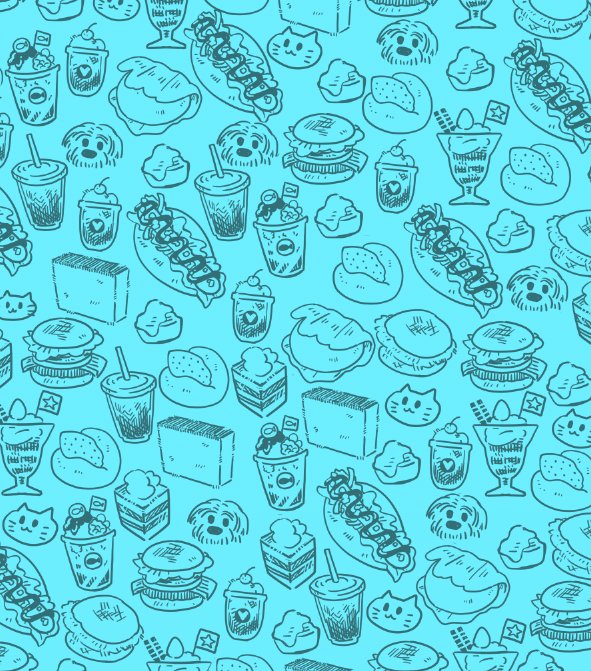 「表紙の下地」|たつみのイラスト