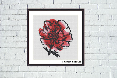lena6702's tweet photo. Tango Stitch easy cross stitch designs: Watercolor peony flower easy cross stitch pattern https://t.co/k5A8LKUNK1
#crossstitchpattern #crossstitch #needlecraft #stitching #embroidery #crafts https://t.co/JeEDencDC7
