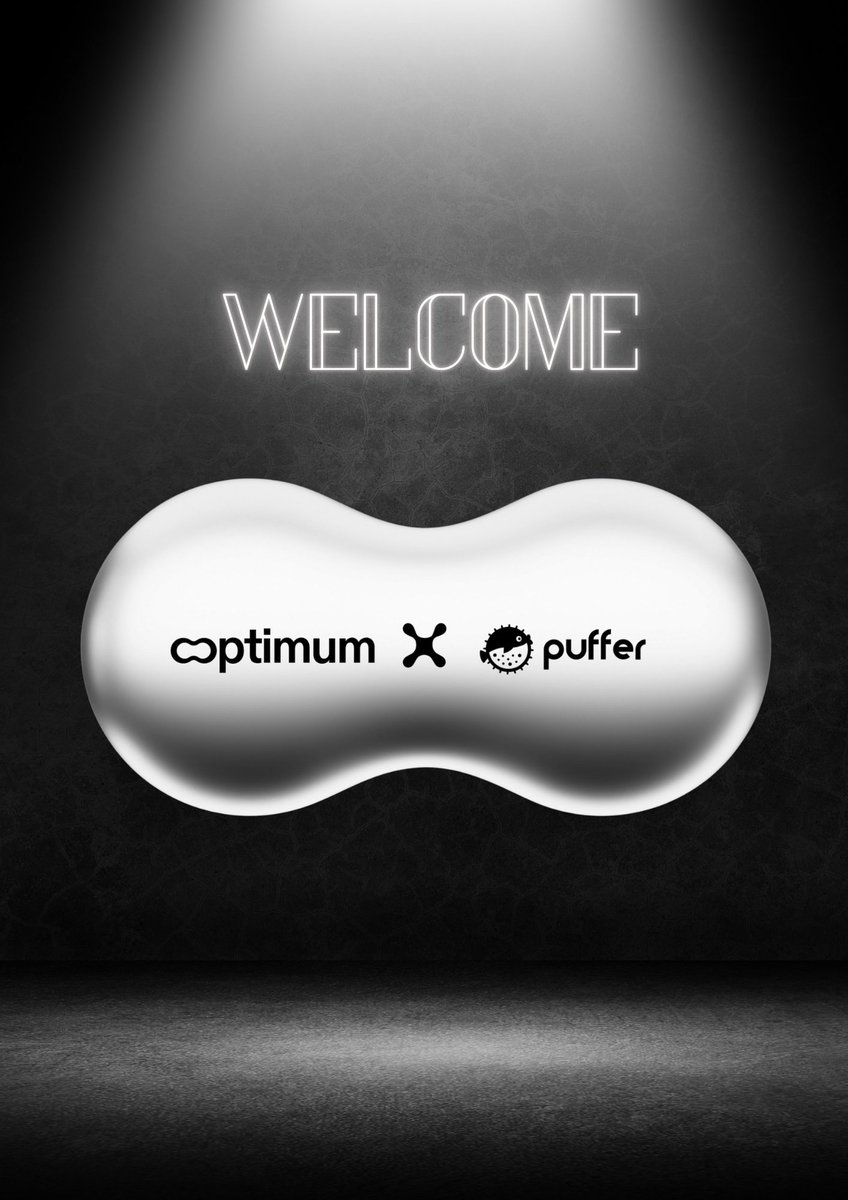 cryptolifeukr's tweet photo. gmum fam 💙
Please welcome @puffer_finance  as Optimum new mump2p testing partner!
The Puffer team is well known for their commitment to security and experience in the world of institutional staking. It's great that they've joined, now you can see firsthand what mump2p is capable of.
@get_optimum