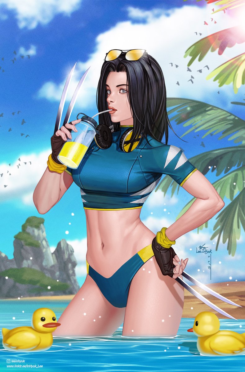 inhyuklee's tweet photo. Wolverine #24
- InHyuk Lee Marvel Snap Swimsuit Variant
• Release Date: Jul 22, 2026
• FOC: Jun 22,2026
Who's next? https://t.co/MOrVeq83ik
