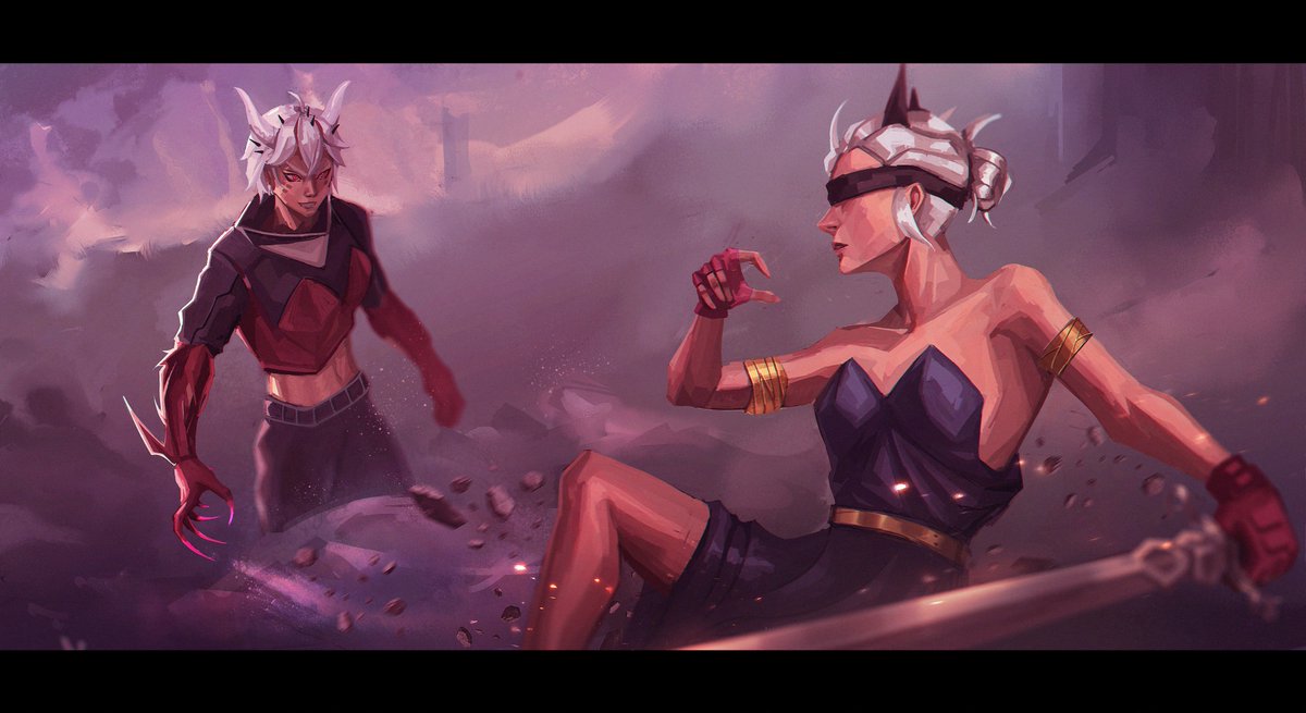 RealFormerHPJ's tweet photo. I’m really happy that this piece is finally finished! #Helltaker #HelltakerBeelzebub #Helltakerfanart #Helltakerjustice
Beelzebub’s expression here was inspired by the mood and overall feel of @sennmannkai2929-sensei’s recent Beelzebub artwork. I’m a huge fan of all of their work https://t.co/D80UzKr37G