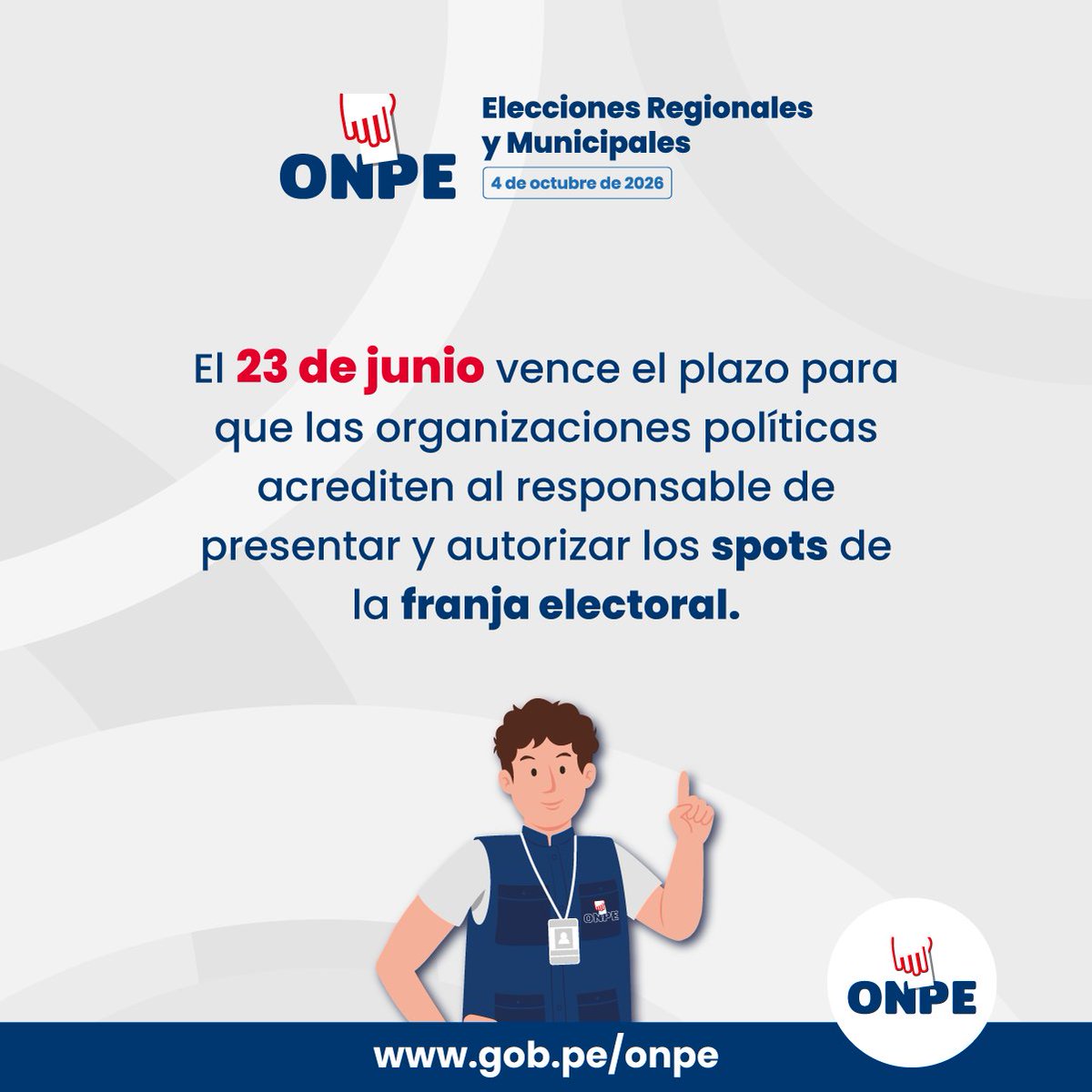 ONPE tweet media