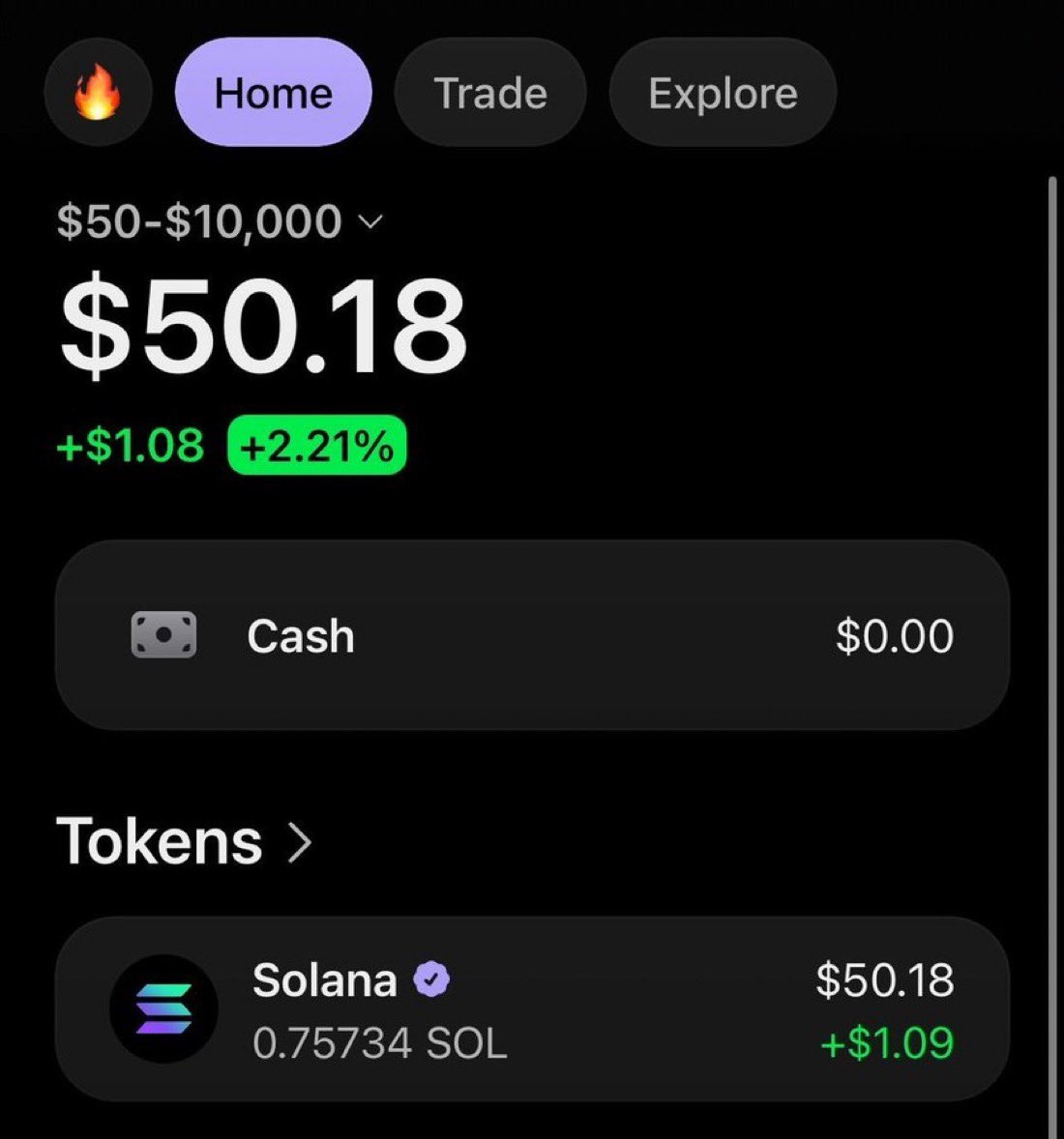 saracrypto_eth's tweet photo. I am back as promised :)

Today I'm starting the $50 to $10,000 challenge.

Last time it took me about 10 days, I will try to do it even faster this time.

Everyone has an equal chance to join. Just:

• Like and RT
• Comment “Done”
• Follow me with notis on 🔔

Gonna lock comments in 24 hours.