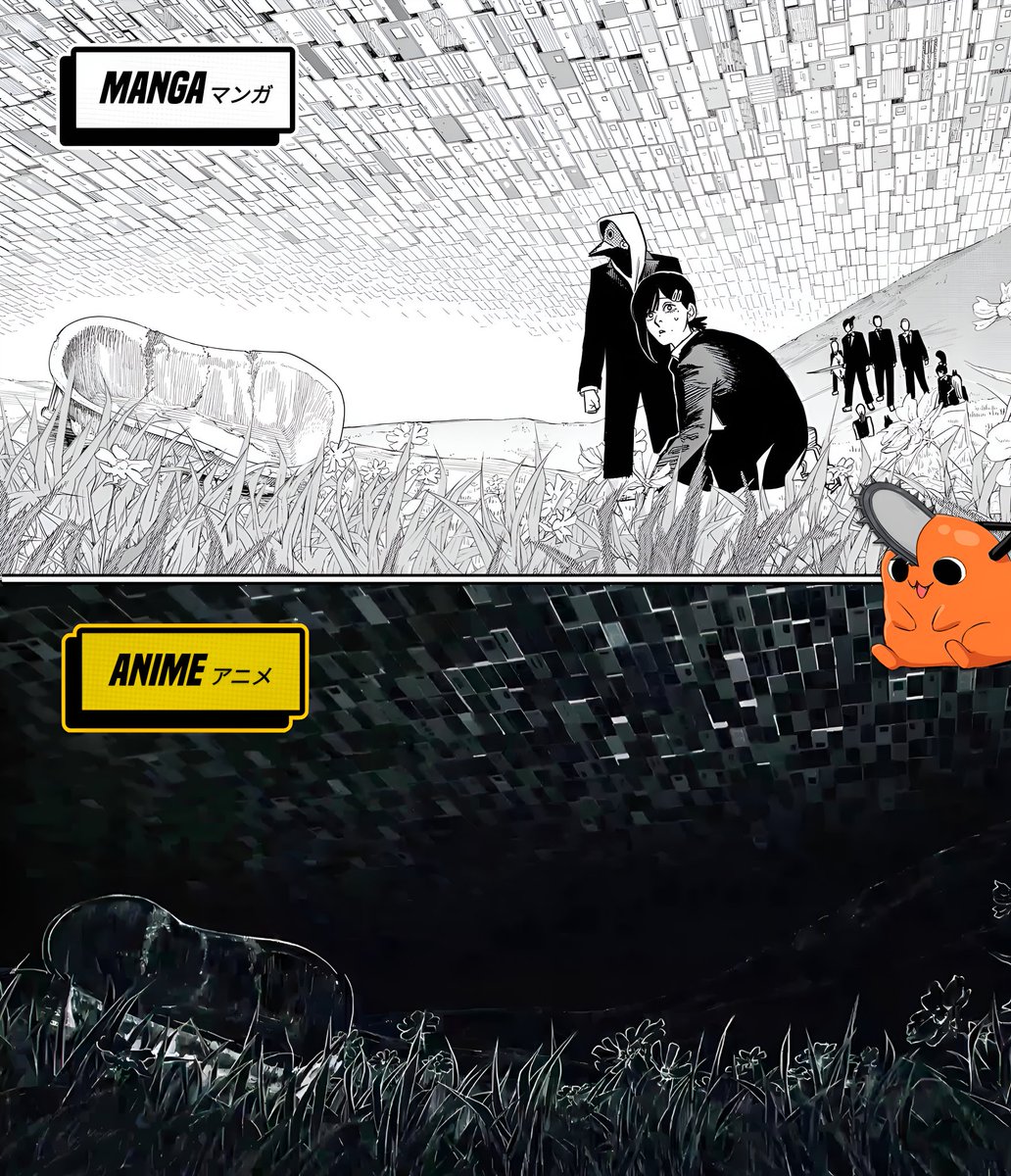 CartoonsOTMoon's tweet photo. Primer vistazo al infierno en CHAINSAW MAN: ASSASINS ARC. https://t.co/Kjws2r9UY0