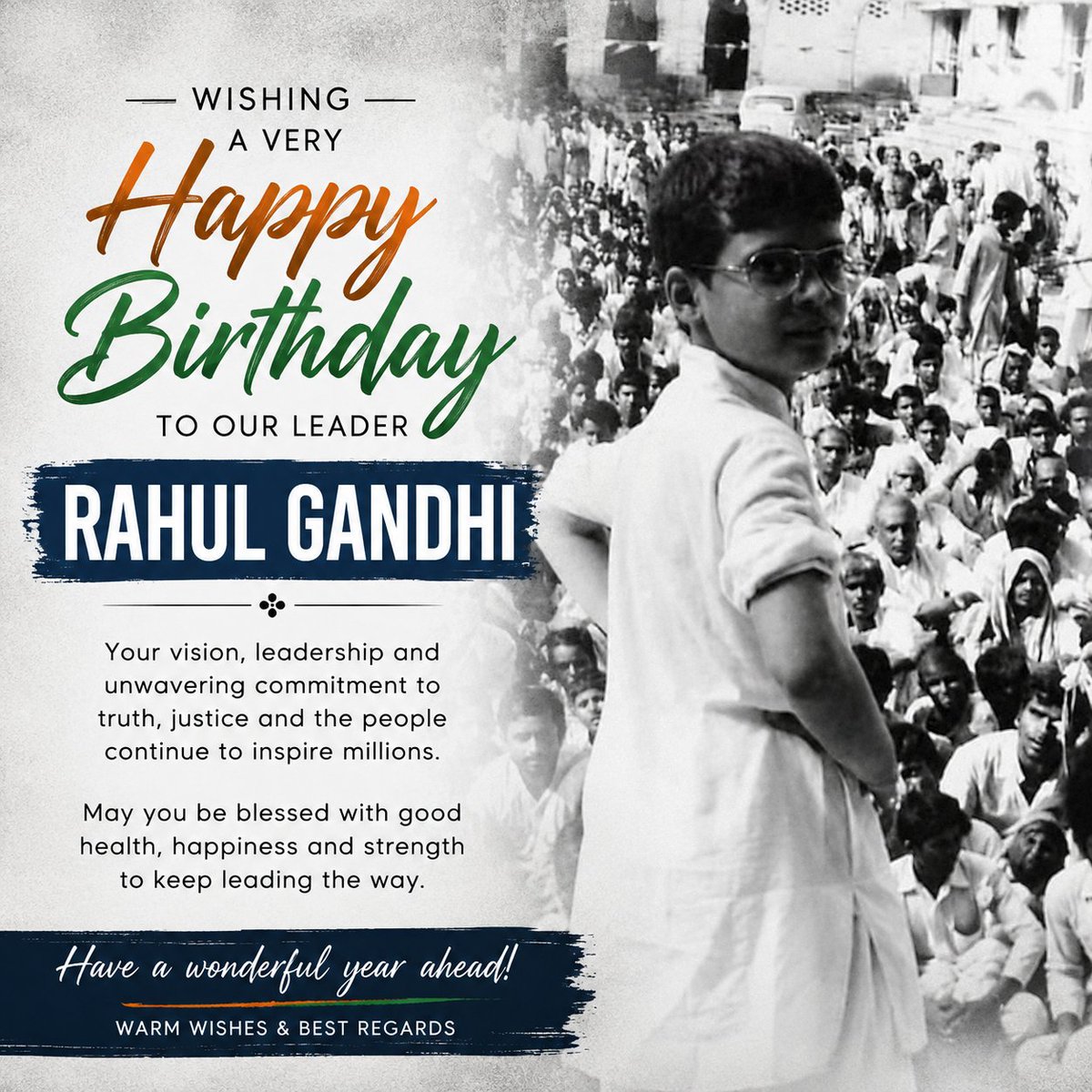 arshankhannn_'s tweet photo. Happy Birthday LEADER! 🔥❤️
#RaGa
@RahulGandhi 
@INCIndia 
@INCMaharashtra 
@IYC 
@IYCMaha https://t.co/0lzVUudFBa