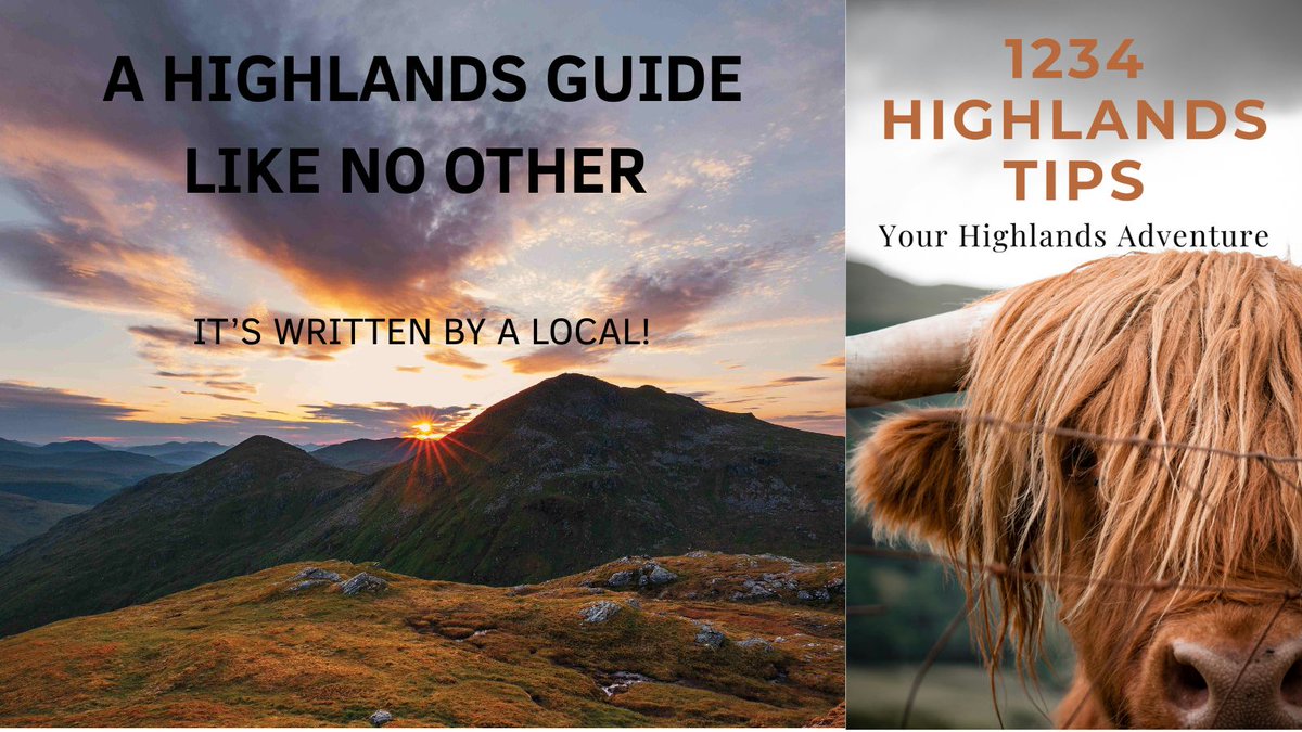 zakavabooks's tweet photo. 1234 Highlands Tips: Your Highlands Adventure 🛫🏴󠁧󠁢󠁳󠁣󠁴󠁿🏔️E-book now only $3.99 https://t.co/4OdZbnzTVc
A travel guide for the Highlands like no other. https://t.co/SHODeRPb2D