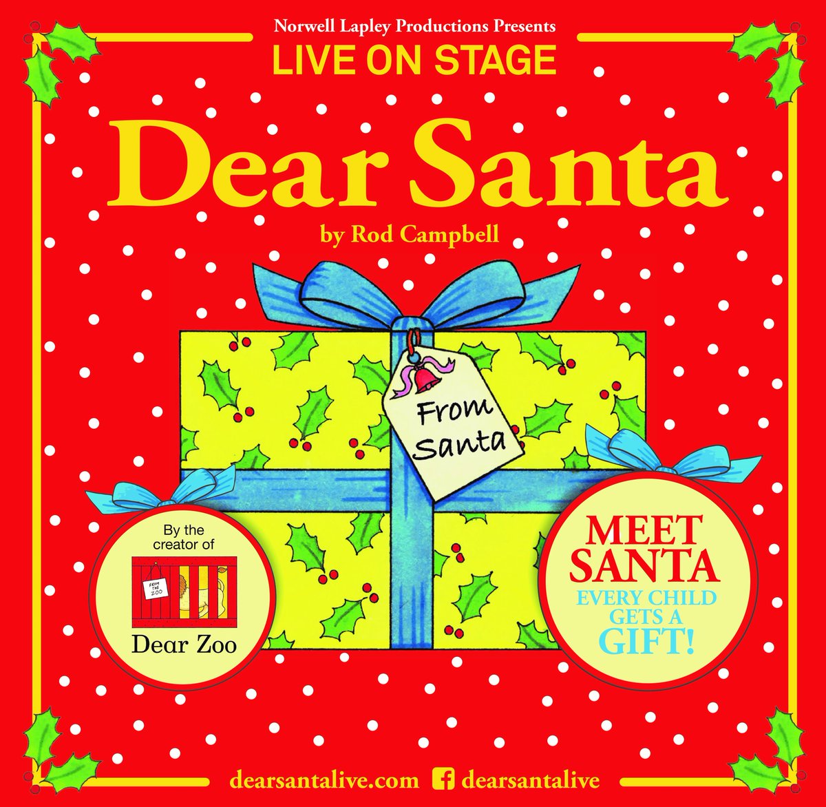 BoroughHalls's tweet photo. This is the perfect festive family event! 😍 🎄

Delighted to announce that the magical 'Dear Santa Live' is returning to #Stourbridge and #Dudley Town Halls in December for seven shows! 🎅

🎟️ https://t.co/e7OPbe1kNj https://t.co/hrsffEAHyn