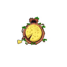 Moji4Studio's tweet photo. It's #followfriday   Check out the health bar. Six cheese wedges stores one level of health and at the top you can see what current level you have. 

#gamedev #indiegame #indiegamedev #game #steam #pixelart #twitch #contentcreator #gamingnews #indiewatch https://t.co/UyshrwC7Cq