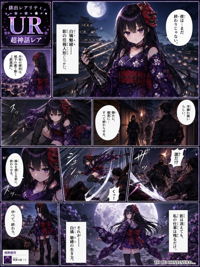 白璃　魅緒 tweet media