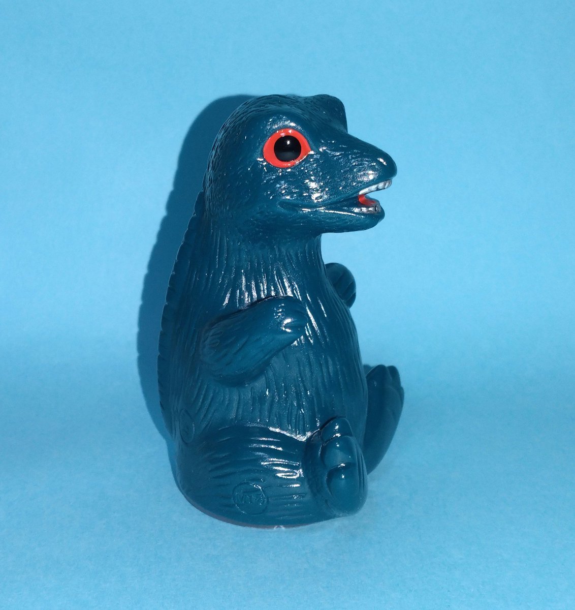 ⚠️レア　マルサン　M1号　世紀の大怪獣　あかちゃんゴジラ マルサン復刻あかちゃんゴジラ（ゴジラブルー成型版）を入手しました
