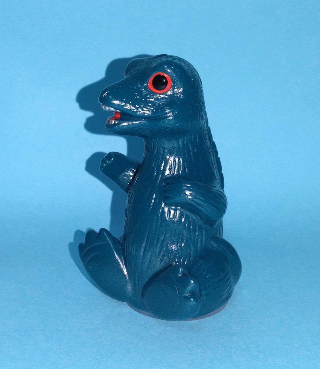 マルサン復刻あかちゃんゴジラ（ゴジラブルー成型版）を入手しました
