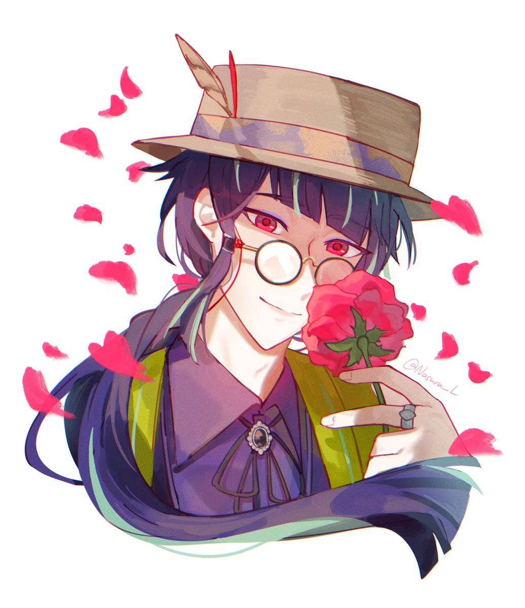 Nasura_L's tweet photo. Happy birthday, Zenji!! ~☺️🫶🌹💕💕✨✨
#殊玉善治誕生祭2026 
#殊玉善治生誕祭2026 
#東ディバ絵札 https://t.co/BKdgAFibwD