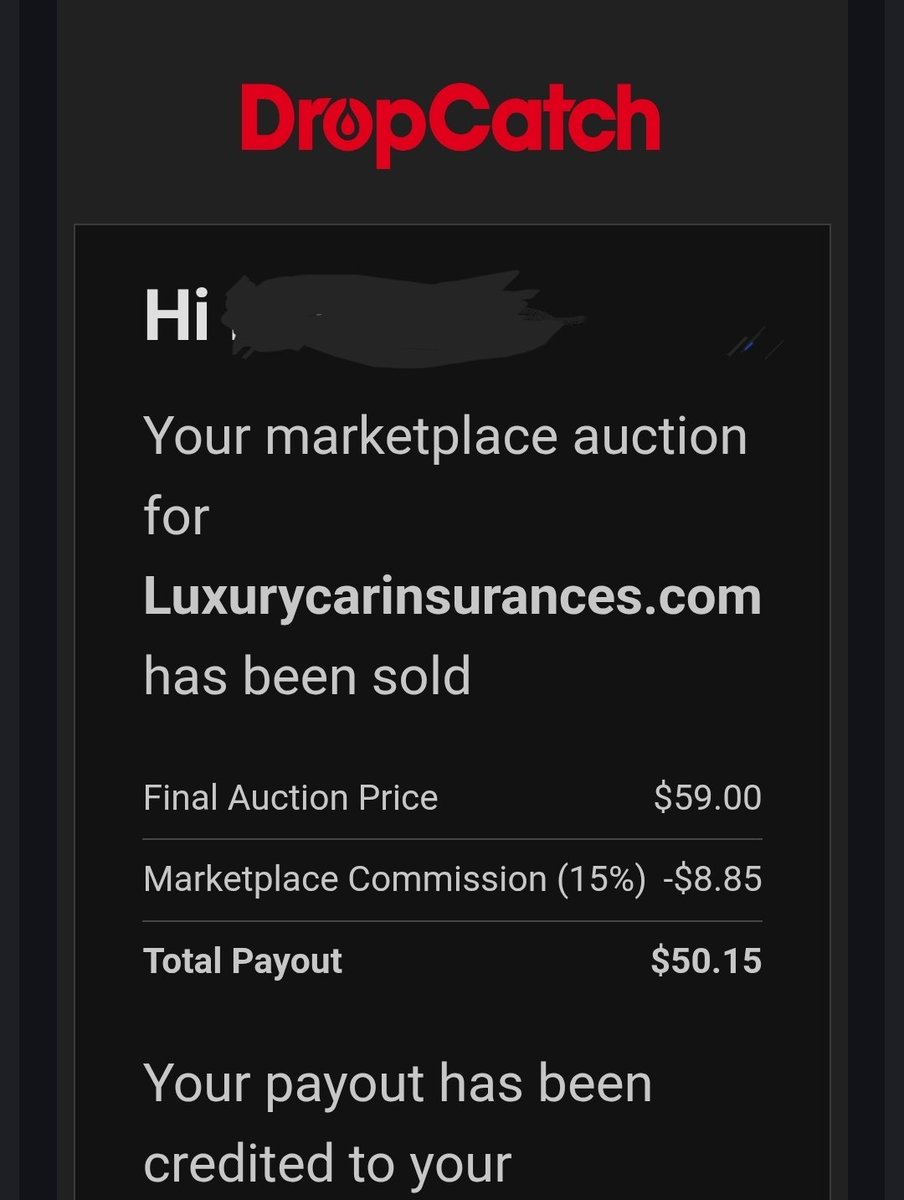 MouffokDomainer's tweet photo. Alhamdoulilah, a #domain_name was sold on #DropCatch at wholesale price.
Thank you @KehelAyyoub @kasmiyouness1 https://t.co/xsZpThReou
