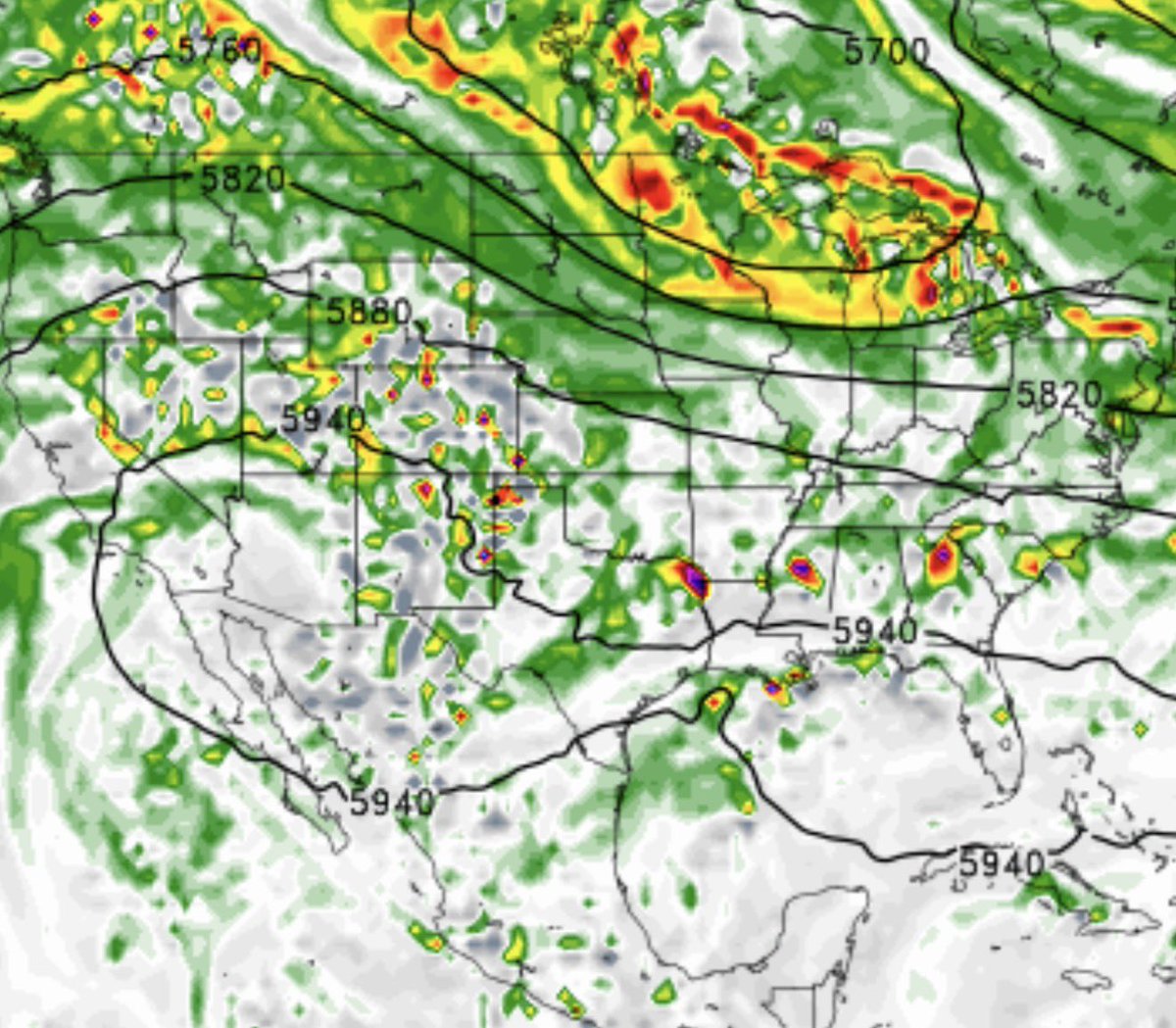 jason61987's tweet photo. Friday, June 19, 2026, 6:29 AM PDT/9:29 AM EDT: The latest solutions of 0Z, 6Z, and EU1 have not changed in the last 4 days at all! In fact, now continues to show higher confidence in the northward trajectory of tropical interaction July 1 - 5, 2026, and possible monsoonal moisture June 24 - 27, 2026, with a 594 DM heat dome axis that will bring a heatwave to all of California, Arizona, New Mexico, and Nevada, which continues the trend as well sadly. 

Projected Temperatures 104F - 115F with high humidty values above 45% to 69%, especially from San Joaquin, San Fernando, Santa Clarita, Simi, Moreno Valley, Antelope, Apple, Lucerne, Coachella, Imperial Valleys to Phoenix, Arizona, could allow for possible excessive heat, watches, or excessive heat warnings are not out of the question. Many residents are not prepared for the sudden shift from extremely cool temperatures to extremely oppressive heat and humidity in less than a week, possibly followed by tropical weather for your July 4 weekend.

I’m continuing to monitor this fast-evolving heat wave situation and the now tropical system for July 1 - 5, 2026, which continues to trend. 

• First Summer Heatwave and Monsoonal moisture trending June 24 - 27, 2026 

• Rare Tropical interaction July 1 - 5, 2026

#CAwx #AZwx #NVwx #Heatwave #Monsoon #Hurricaneseason #ElNino