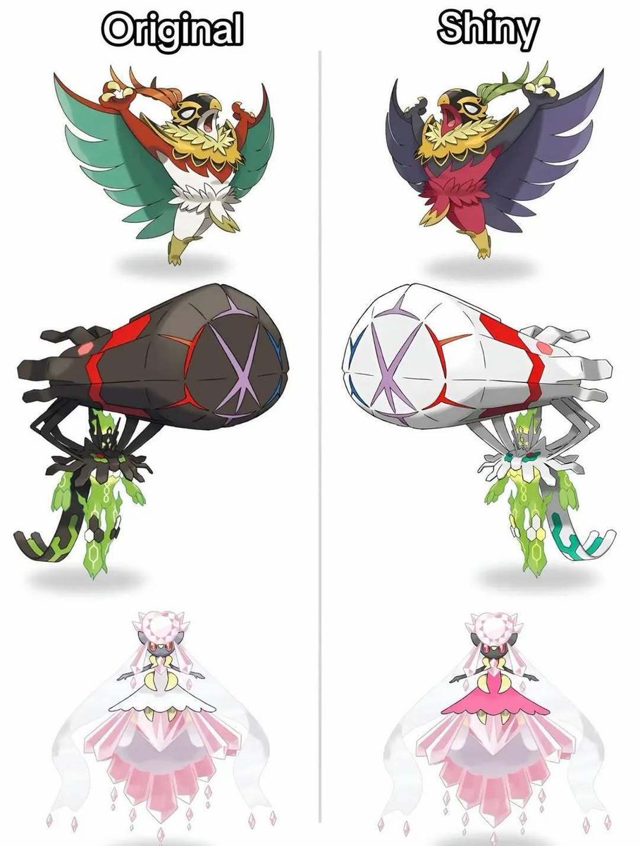 pokemon_daily's tweet photo. mega shiny forms https://t.co/1GERsr7GC2