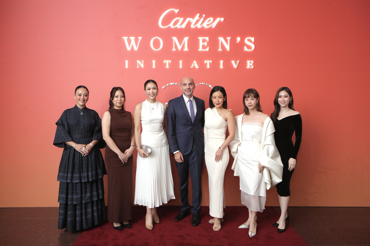 Toeyjarinteam's tweet photo. Toey Jarinporn at the Cartier Women’s Initiative 2026 Workshop &amp; Awards Ceremony.

#CWI2026 #CWI20th
#ToeyJarinporn #เต้ยจรินทร์พร https://t.co/46BU7Z4uMI