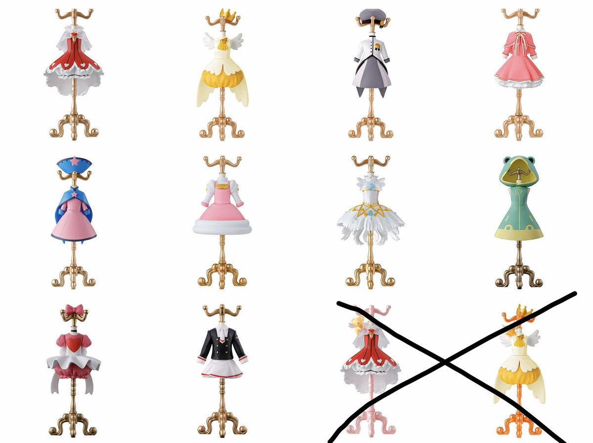 usamaru_0122's tweet photo. 【交換】capsule トルソー カードキャプターさくら 4

《譲》クロウカード編B
《求》画像2、3

郵送での交換希望です📦
検索からでもお気軽にお声がけください🔎よろしくお願いいたします！ https://t.co/XpgVKw1TD6