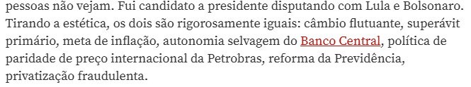 PedroS93709's tweet photo. @jairmearrependi Essa parte da entrevista ele literalmente repete o mesmo discurso q ele já diz a pelo menos uns 10 anos, vocês que se fazem de tontos mesmo https://t.co/fdOcgljNUd