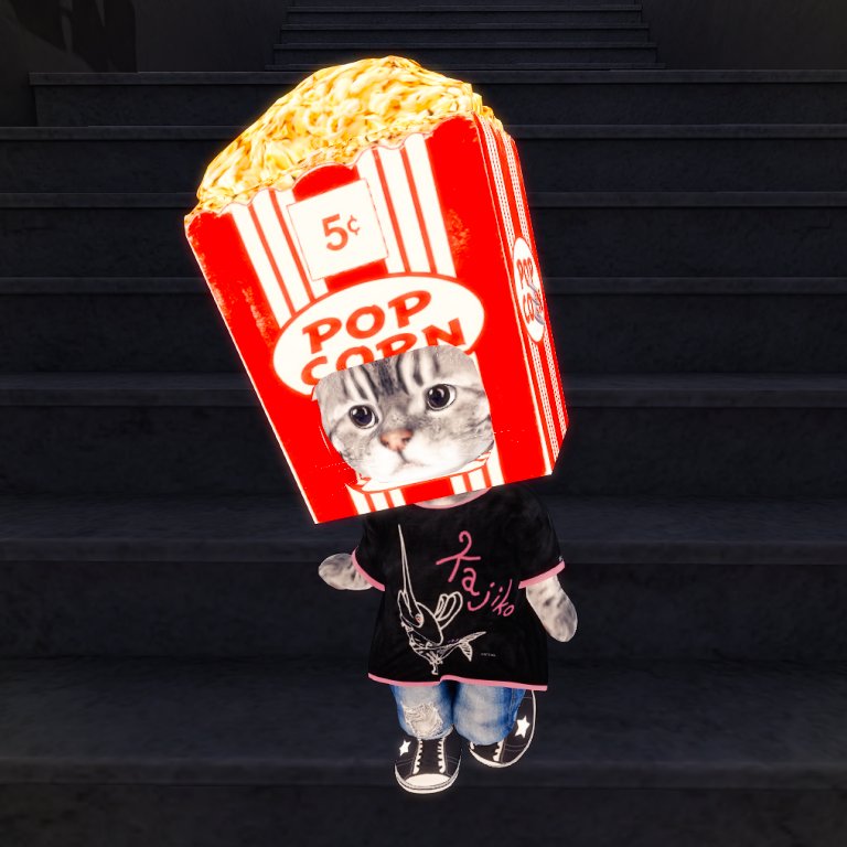 HijiRi_SL's tweet photo. SL23B Shop &amp; Hop GIFT
はい！こちらも気になるはにどらさんのGIFT！！
.:.H/D.:.  Popcorn hat 1930
.:.H/D.:. Water float // Retro
ブース内に過去ギフトがいくつか隠れてって情報もあるのでこれは探しに行くべきっ
#HoneyDragonSL #はにどらSL #SL #SLJP #SecondLife https://t.co/8lcQnCA4hC