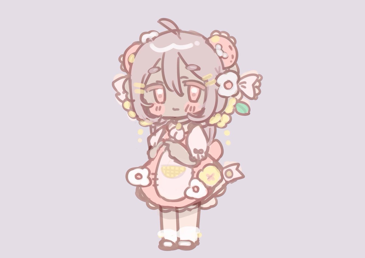 「もじっ」|sia.🧸skebやってます🌼のイラスト