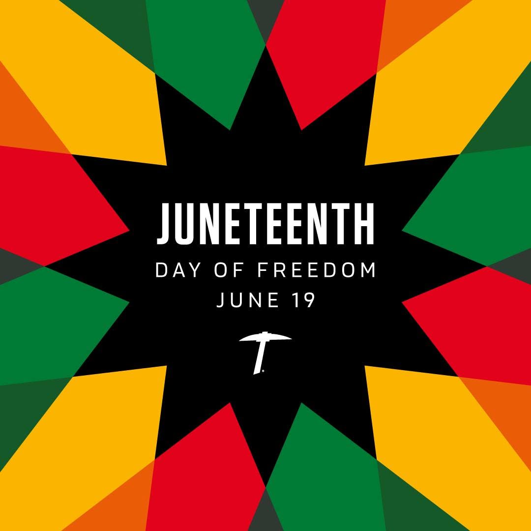 UTEP's tweet photo. UTEP will be closed in observance of Juneteenth on Friday, June 19. On this day more than 150 years ago, slaves in Texas were finally proclaimed free after Union Army General Order No. 3 was issued, which brought the freedoms promised by the Emancipation Proclamation. https://t.co/qXLK6l7z13
