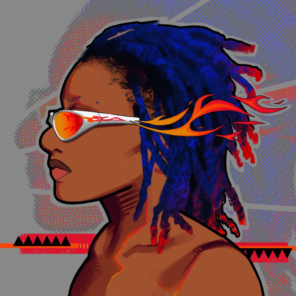 rainzzap's tweet photo. happy #juneteenth! i’m raina and i LOOOOVEEE drawing black people https://t.co/vdFDKCXx07
