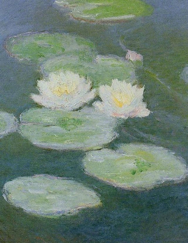 whistlingpetals's tweet photo. shades of green in claude  monet's paintings (french, 1840-1929) https://t.co/8m5Iar6x95