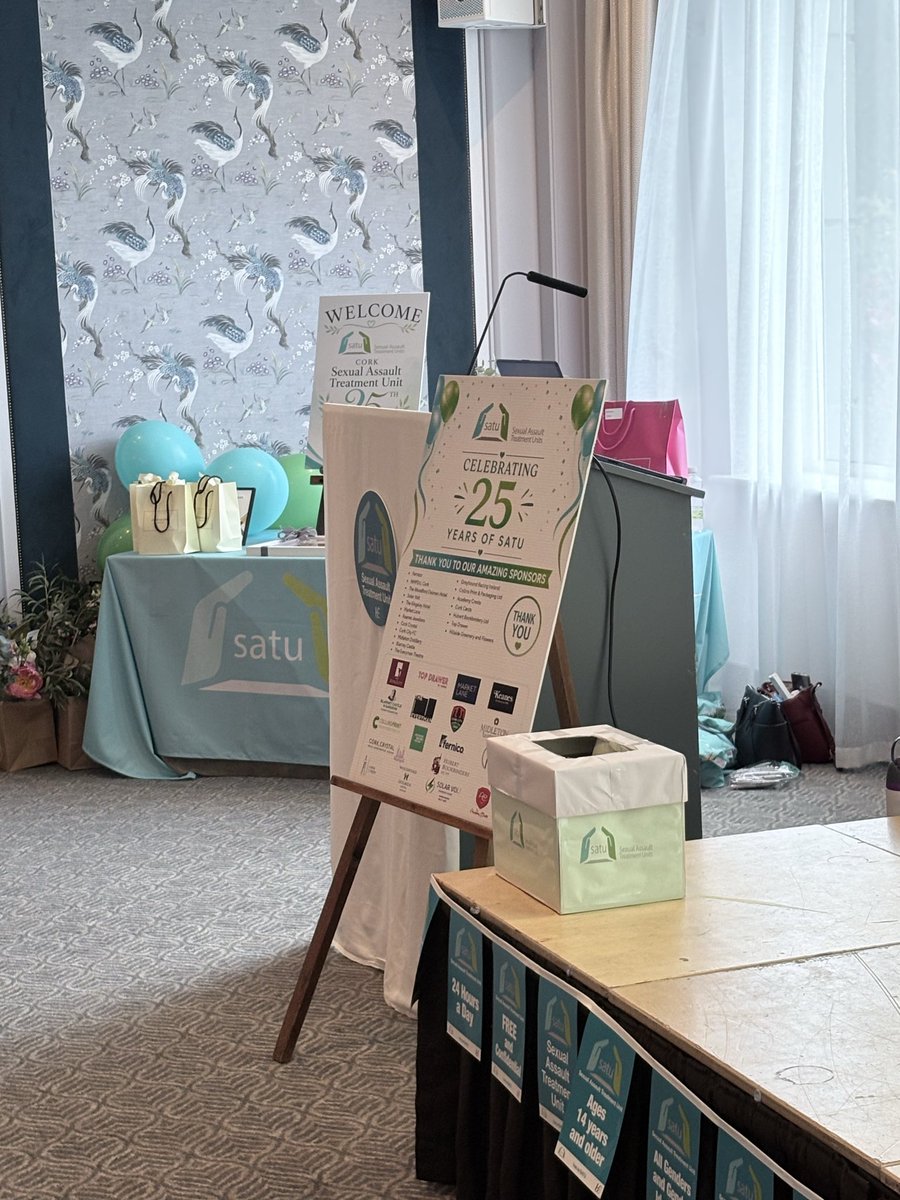saroconnor's tweet photo. Fabulous event for Cork SATU celebrating 25 years! https://t.co/Mq3Ge9OYLQ