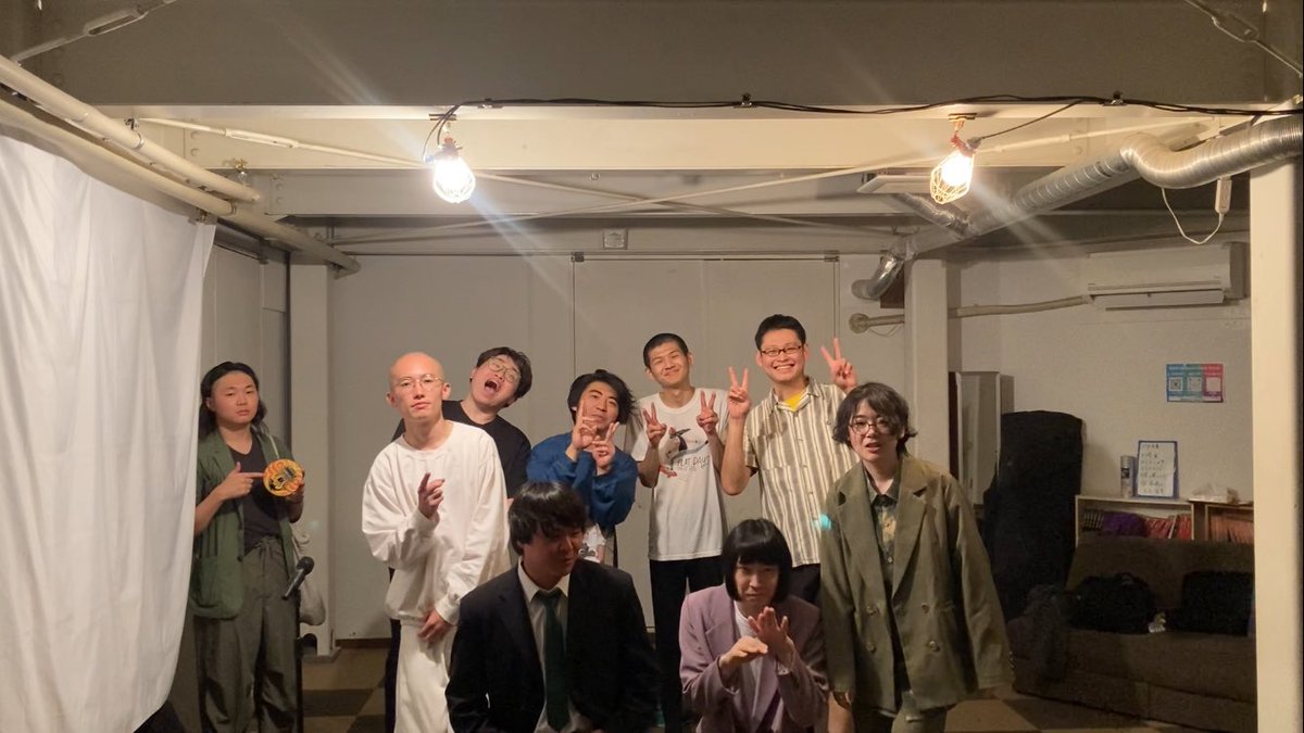 ooitaken_huro's tweet photo. 日暮里だいち2、ヨクマミレ、ミシンガサ、世界の中心は野中、虎の威カリンバ、崎田、ありがとうございましたつ！ https://t.co/DwgRN5PP1V