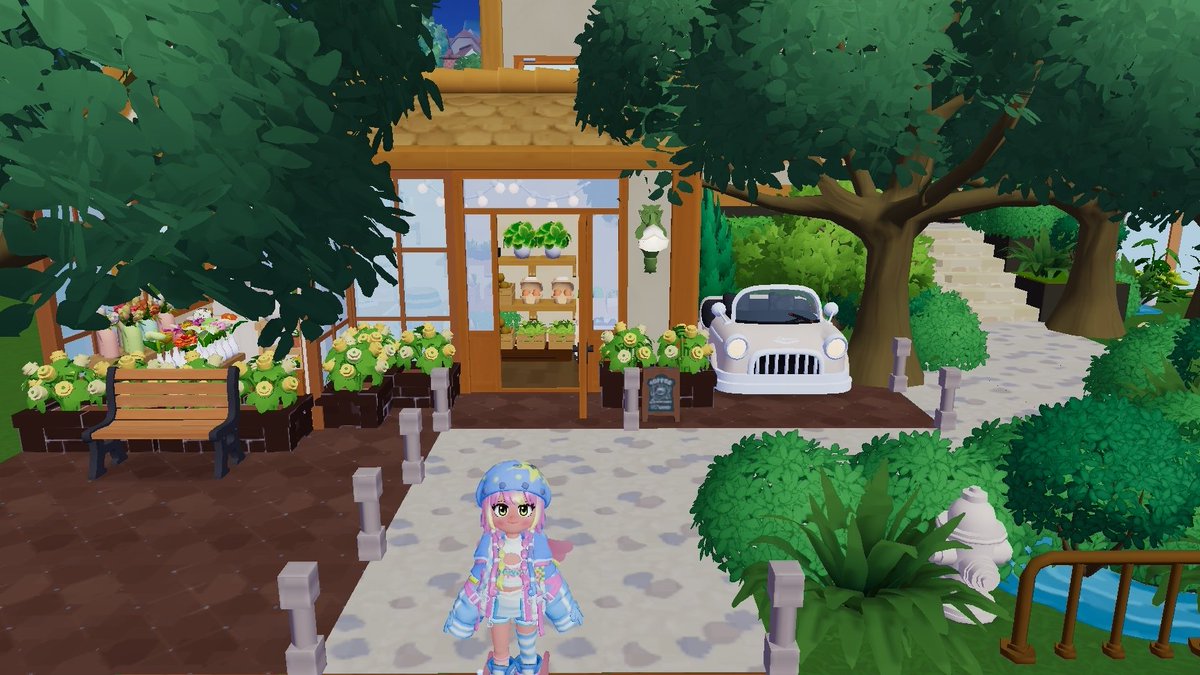 Mix0507's tweet photo. 今日はハートピアでななんさんとえむさんの建築の見学しに行った〜✨️
素敵なお家だった〜✨️
私もこんな家建ててみたい😓😓😓
見学させて頂きありがとうございました〜✨️
#Heartopia#えむさんの家最高✨️ https://t.co/L5ZxV2RoZH