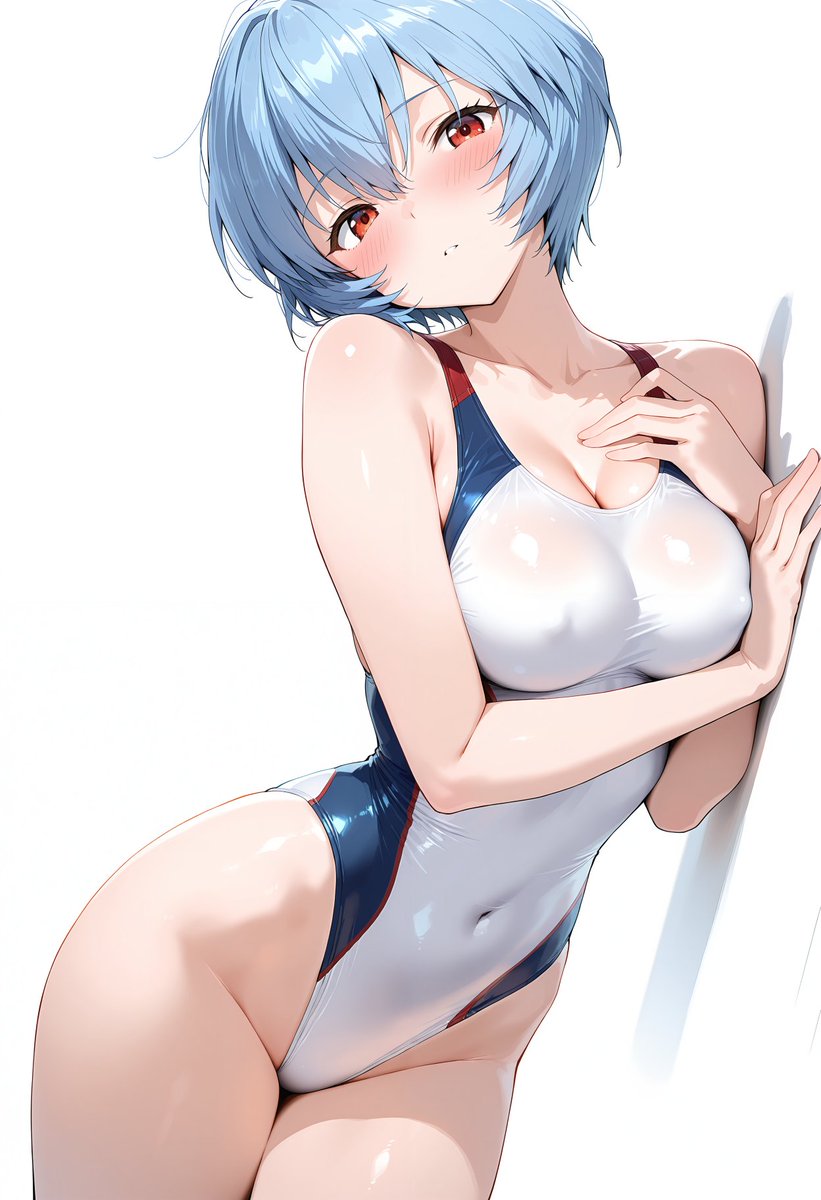 onionring_art's tweet photo. 白競泳水着なレイ🤗✨ 
綾波レイ / Ayanami Rei
#新世紀エヴァンゲリオン

SFW anime-style illustration. No nudity. https://t.co/7vejt4Ygt4