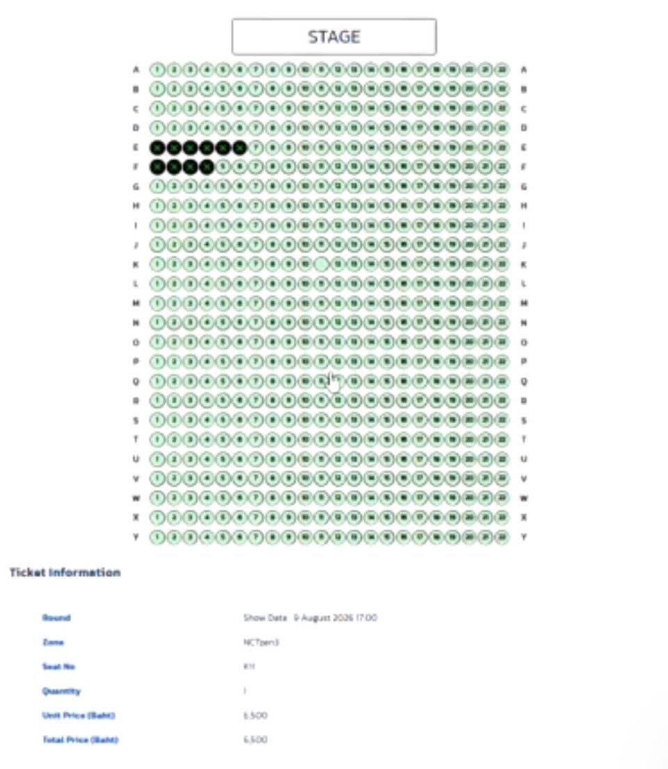 ticketBHs's tweet photo. เข้าไปแล้วเจอแบบนี้คือกั๊กบัตรหรือบอท
ปล.ขออนุญาตเจ้าของรูปด้วยนะคะ
#NCTJNJM_FANMEETING_TOUR_DUALITY https://t.co/o6etoixImN