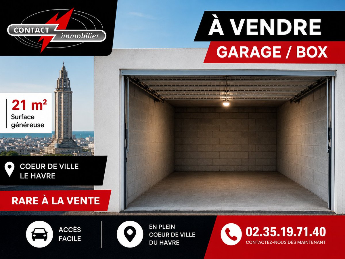 CONTACTIMMOLH76's tweet photo. 🚨** A VENDRE UNIQUEMENT CHEZ CONTACT IMMOBILIER **🚨

🔑RUES PIETONNES 

Dans parking sous-terrain sécurisé, garage de 21m²🚗.

RARE A LA VENTE 

💶PRIX: 40 000 € 💶

Pour de + amples informations, n'hésitez pas à nous contacter au 02.35.19.71.40☎️ https://t.co/ug7vGp5boO