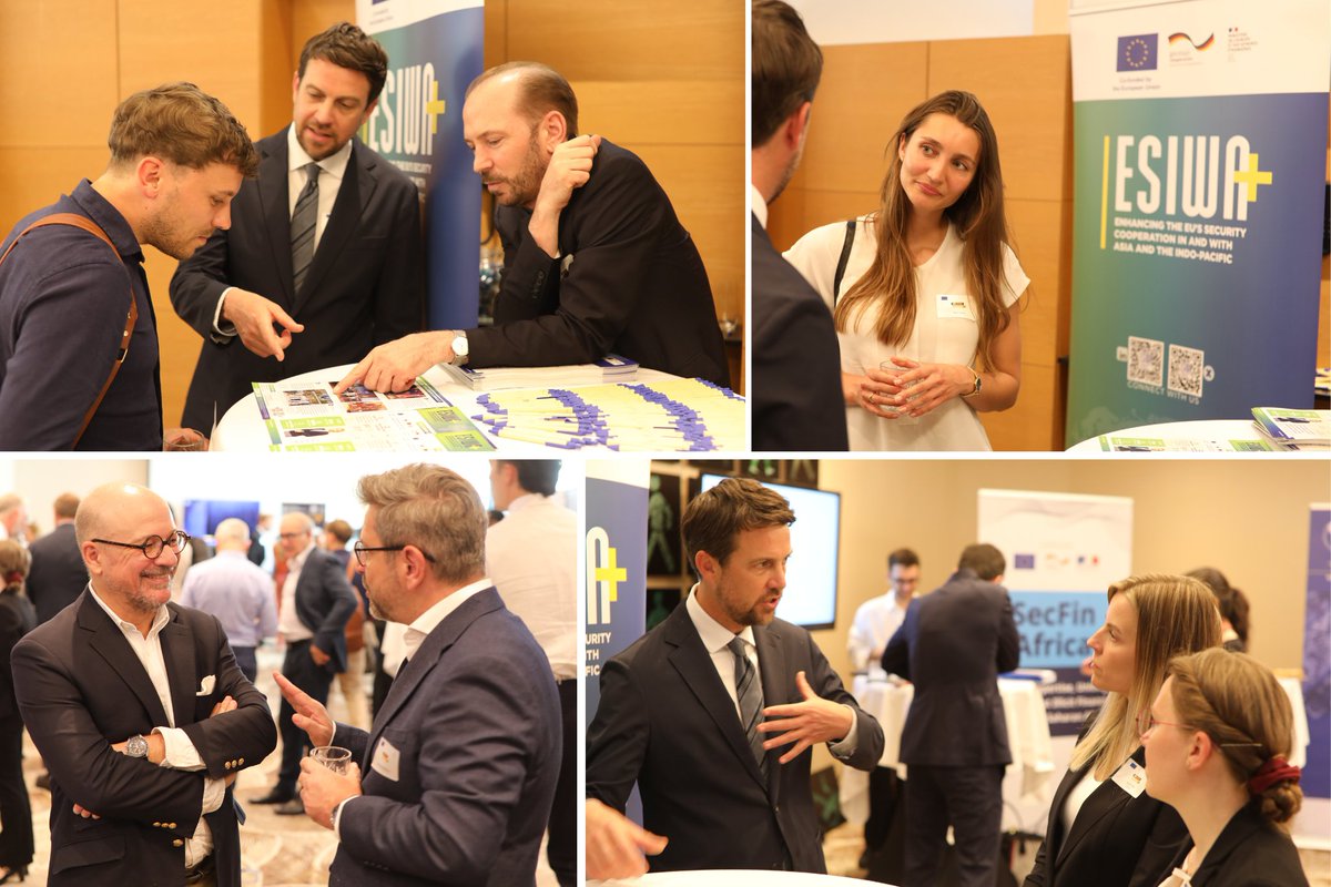ESIWA_EU's tweet photo. @ESIWA_EU was proud to participate in EU Crime Fighting Week 2026, showcasing its work in
🚔 Tackling the crime-terror nexus by facilitating policy dialogue &amp; #PoliceCooperation 
����️ Countering #CyberCrime and #ScamCentres

#EUForeignPolicy 👉 https://t.co/e3DWPPyyxf

@EU_ASIAPAC https://t.co/phvnynNdxJ