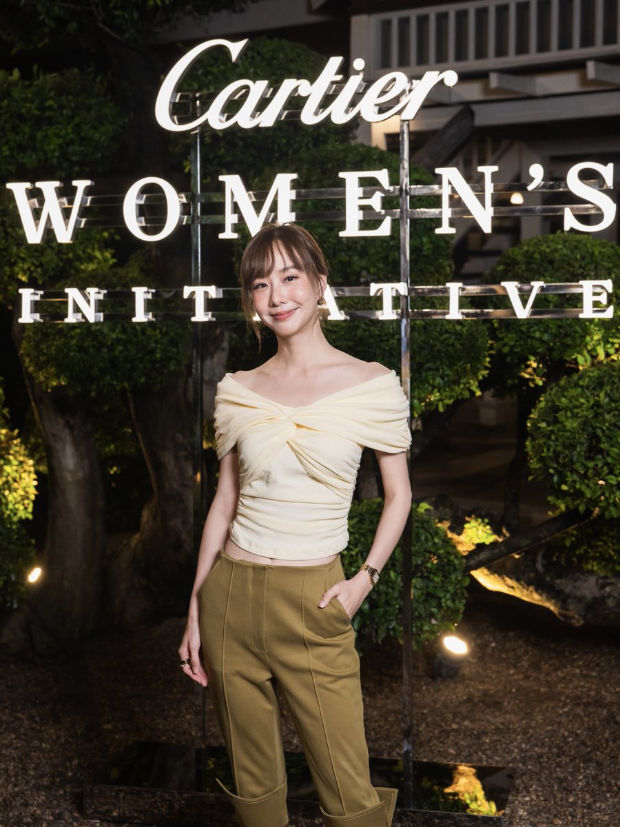 Toeyjarinteam's tweet photo. Toey Jarinporn at the Cartier Women’s Initiative 2026 Workshop &amp; Awards Ceremony.

#CWI2026 #CWI20th
#ToeyJarinporn #เต้ยจรินทร์พร https://t.co/kJHsMrAhRg