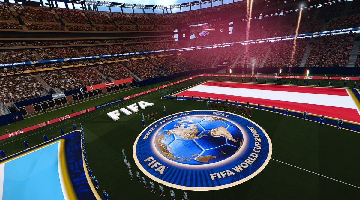 MMero08's tweet photo. 💥Volviendo oficialmente al Modding!!
La @fifaworldcup_es lo amerita 🤭. 

Gracias a Dios Todopoderoso mi salud mejora y me permite retomar la edición. 

⚽️Entrance #FIFAWORLDCUP pronto en @PESDreamPatch 💣

#efootball #efootballpes #efootball26 #efootballpes2021 #mundial2026 #FIFAWorldCup26 #PES21 #PES2021 #Pes2021Pc #konami #FIFA @fifacom_es @FIFAcom #CopaMundialFIFA