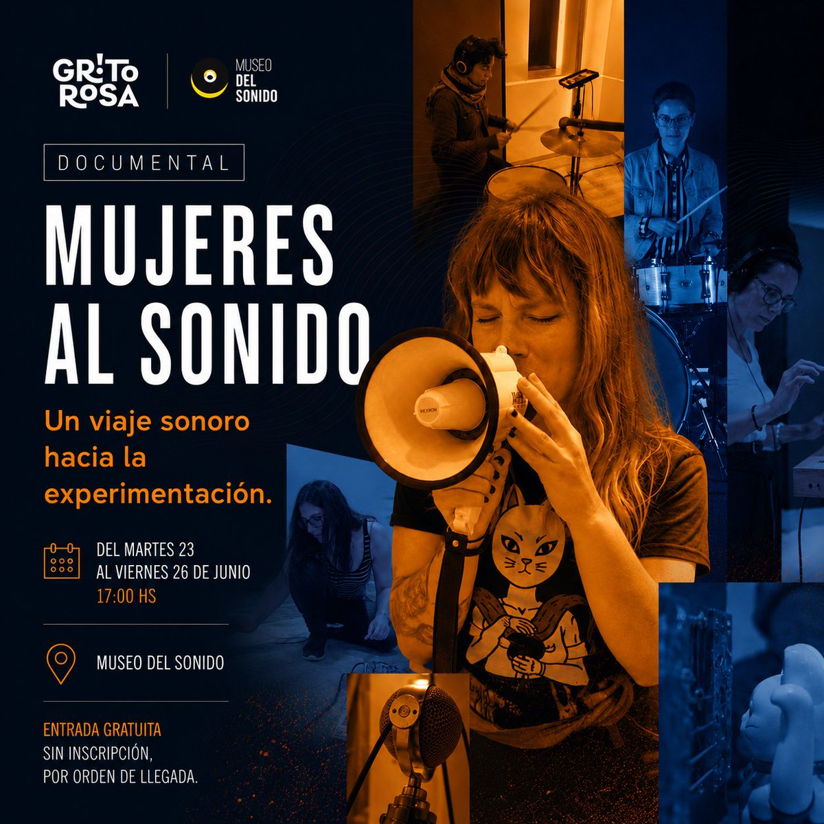 museodelsonido's tweet photo. En estas vacaciones, los invitamos a conocer un poco más el trabajo de grandes mujeres en  el mundo sonoro.

"Mujeres al Sonido" es un viaje sensorial y documental que explora la experimentación sonora desde la perspectiva femenina. https://t.co/G8plEbwIwH