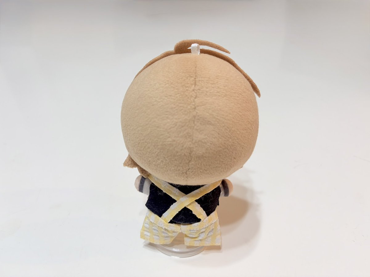 Wgn4kMg's tweet photo. ぬいぐるみのぼうしやさん (おりょ様　@clecra1 )からサスペンダー付きパンツをお迎えさせていただきました🥰

可愛い😍
ちいちゃくて、可愛い😍(2回目)
後ろ姿がまたプリチー❣️

素敵なお洋服をありがとうございました😊💛

正面からの着画も可愛いのですが、それはまた後日🤭 https://t.co/fnAfLvCok2