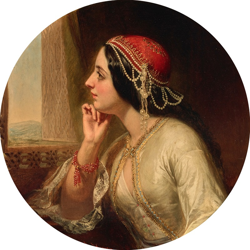 where1Dobrokenh's tweet photo. A Turkish beauty by Johann Hamza https://t.co/IPuQtkha9l